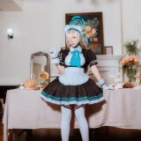 二佐Nisa《蔚蓝档案 明日奈女仆》写真图集 30P｜在线预览与图包下载
