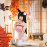 二佐Nisa《碧蓝航线 长门睡衣》写真图集 18P｜在线预览与图包下载