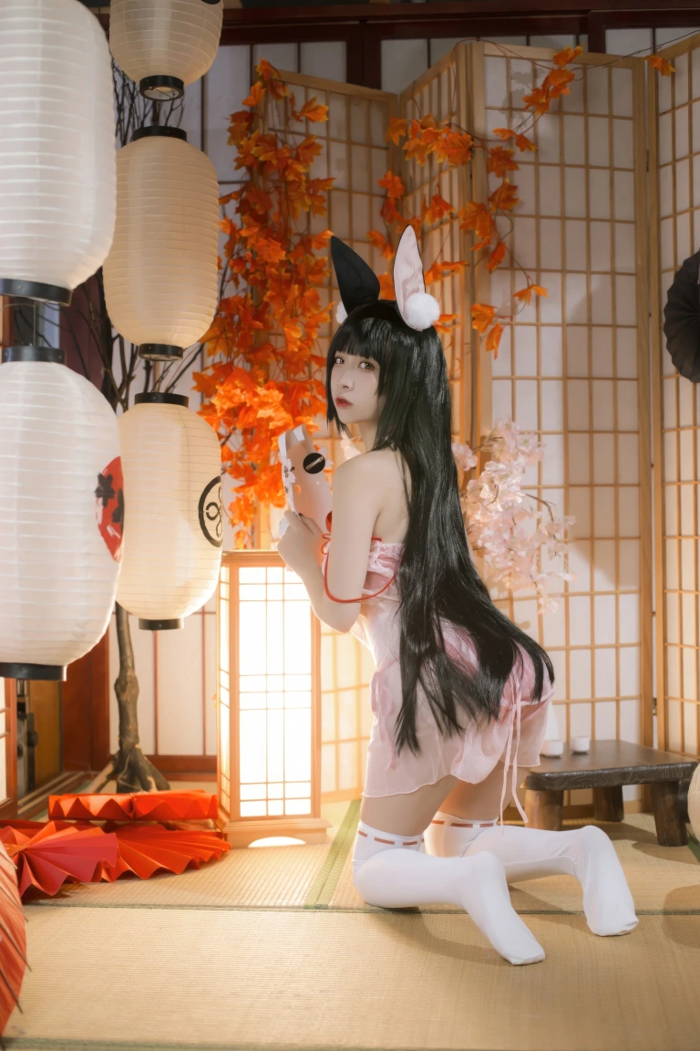 二佐Nisa《碧蓝航线 长门睡衣》写真图集 18P｜在线预览与图包下载