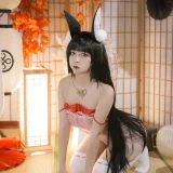 二佐Nisa《碧蓝航线 长门睡衣》写真图集 18P｜在线预览与图包下载