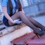 二佐Nisa《约会大作战 狂三 女警》写真图集 28P｜在线预览与图包下载