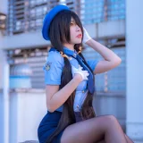 二佐Nisa《约会大作战 狂三 女警》写真图集 28P｜在线预览与图包下载