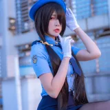 二佐Nisa《约会大作战 狂三 女警》写真图集 28P｜在线预览与图包下载
