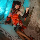 二佐Nisa《时崎狂三 新春旗袍》写真图集 15P｜在线预览与图包下载