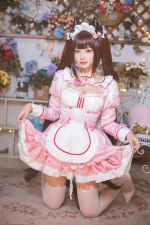 二佐Nisa&宮本桜《巧克力与香子兰女仆》写真图集 50P｜在线预览与图包下载