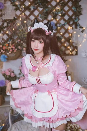 二佐Nisa&宮本桜《巧克力与香子兰女仆》写真图集 50P｜在线预览与图包下载
