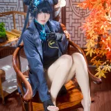 九柒喵《碧蓝档案 妃咲》写真图集 28P｜在线预览与图包下载