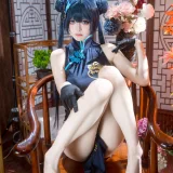 九柒喵《碧蓝档案 妃咲》写真图集 28P｜在线预览与图包下载