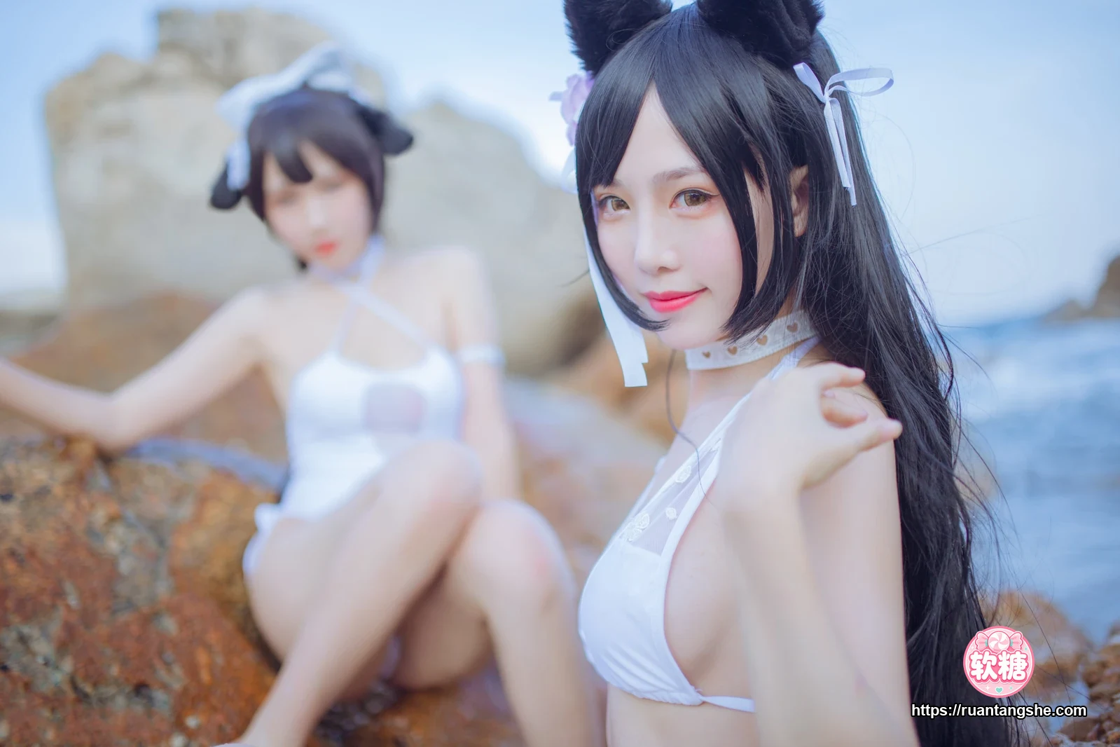 不呆猫 不呆猫 NO.001 - 獒犬海边泳装(&抖娘)