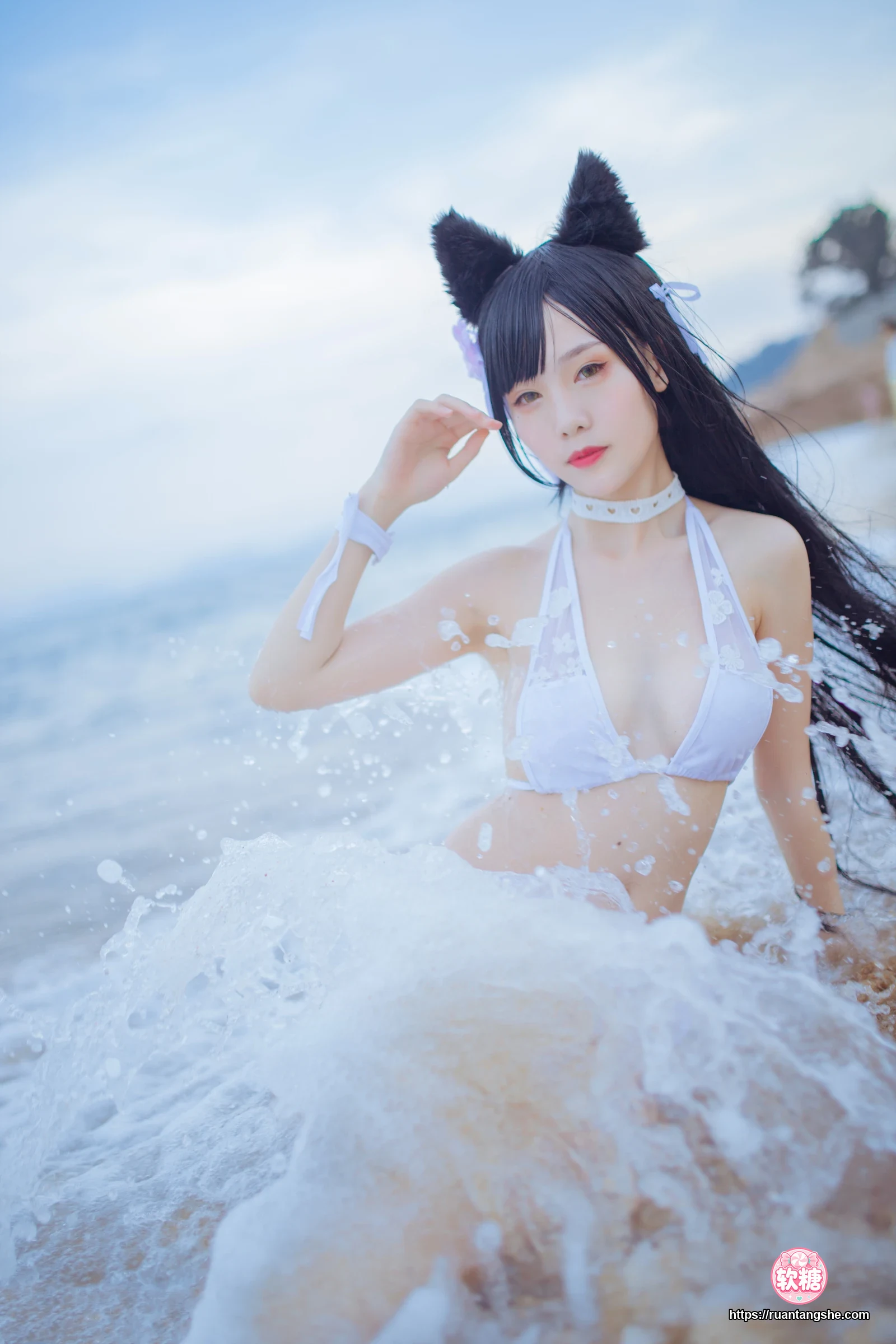 不呆猫 不呆猫 NO.001 - 獒犬海边泳装(&抖娘)