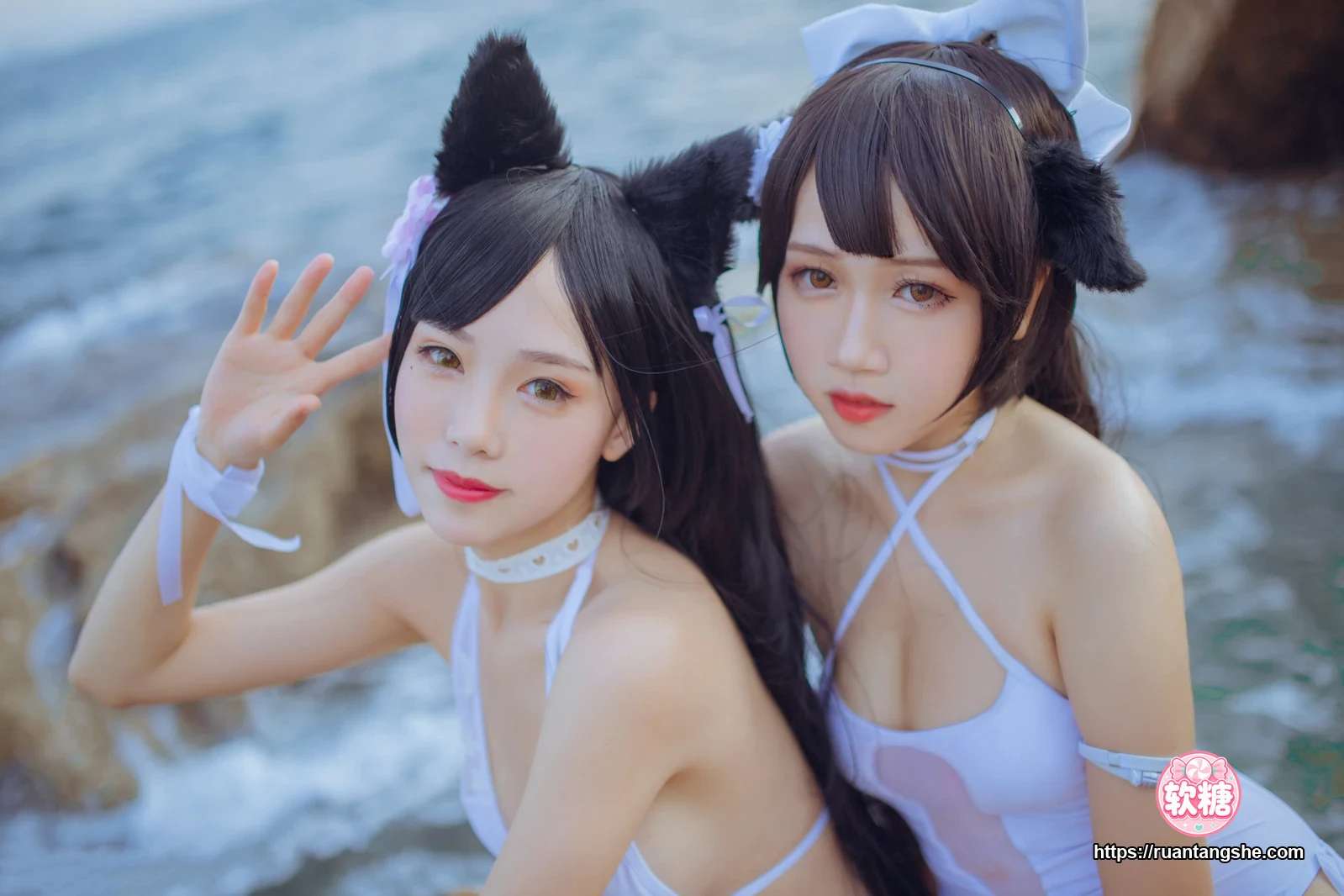 不呆猫 不呆猫 NO.001 - 獒犬海边泳装(&抖娘)