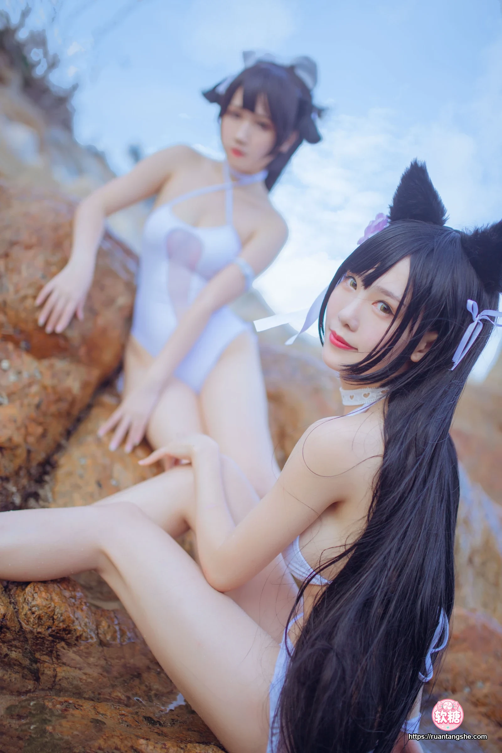 不呆猫 不呆猫 NO.001 - 獒犬海边泳装(&抖娘)