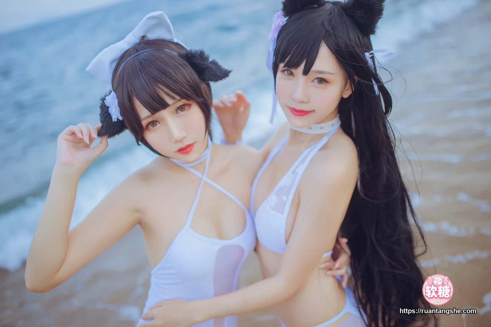不呆猫 不呆猫 NO.001 - 獒犬海边泳装(&抖娘)