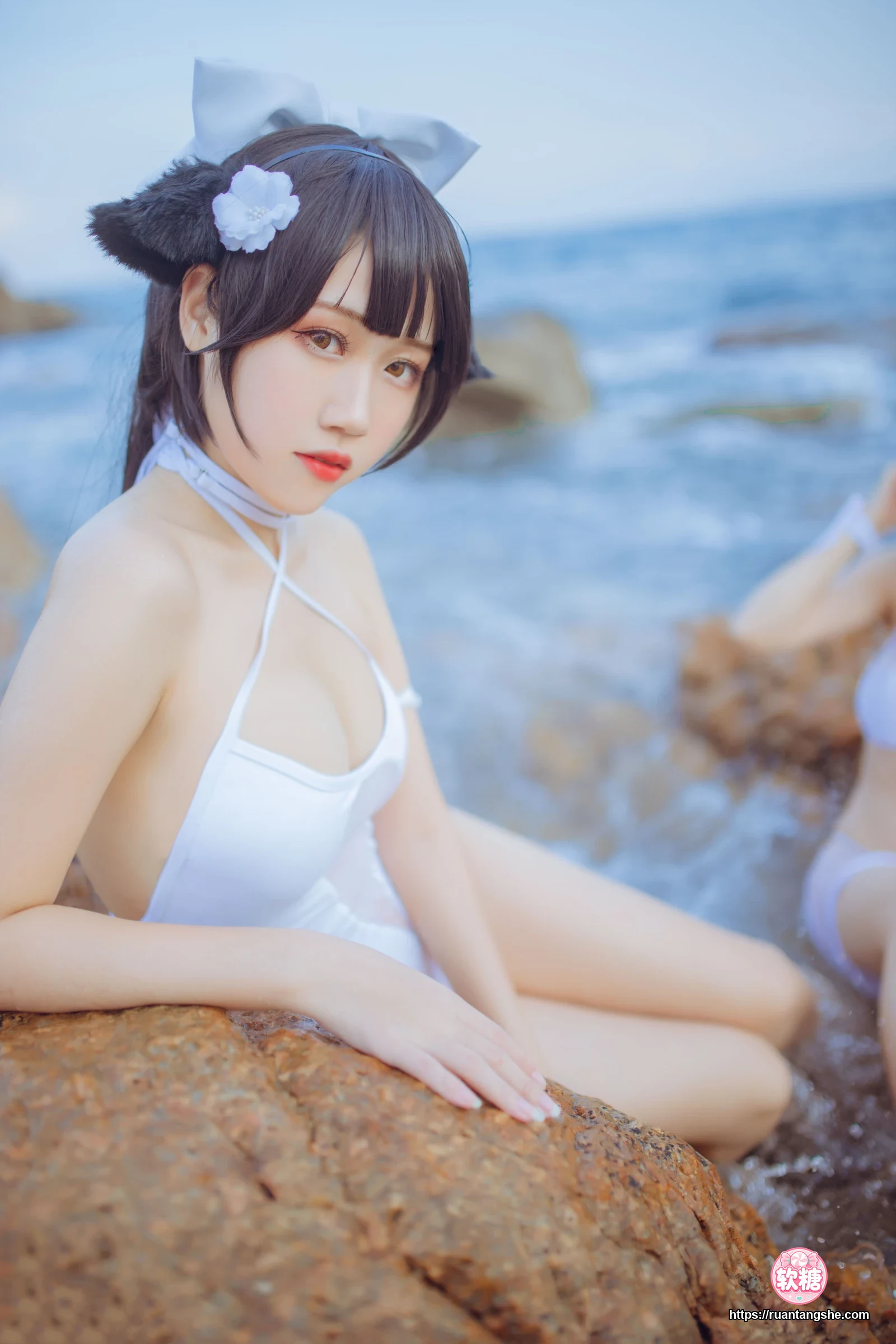 不呆猫 不呆猫 NO.001 - 獒犬海边泳装(&抖娘)