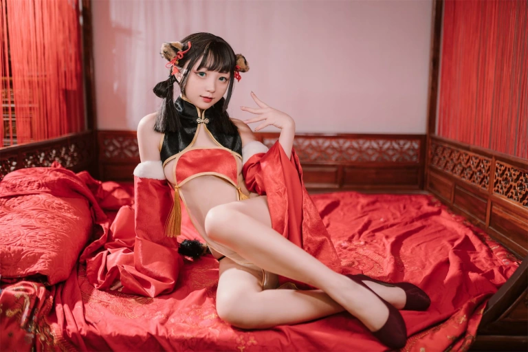 花铃《虎团团》写真图集 84P｜在线预览与图包下载