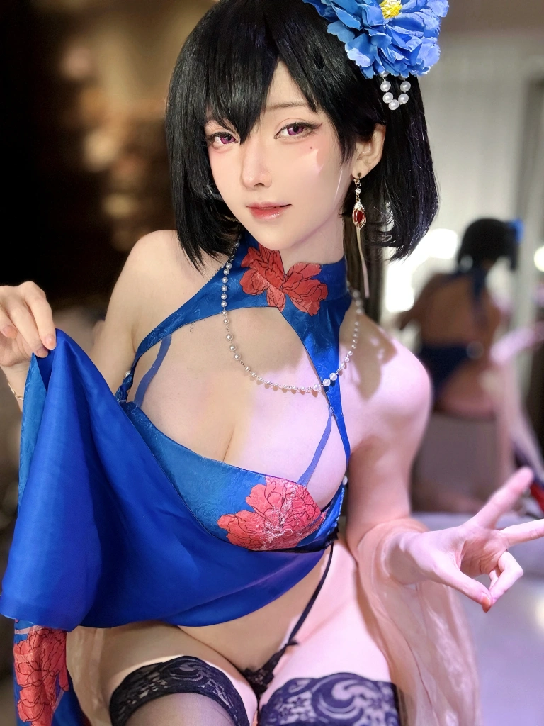 一小央泽《碧蓝航线 建武旗袍》写真图集 87P+7V｜在线预览与图包下载