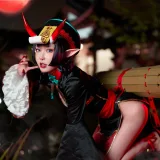 阿包也是兔娘《酒吞童子》写真图集 9P｜在线预览与图包下载