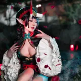 阿包也是兔娘《酒吞童子》写真图集 9P｜在线预览与图包下载