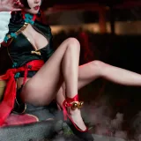 阿包也是兔娘《酒吞童子》写真图集 9P｜在线预览与图包下载
