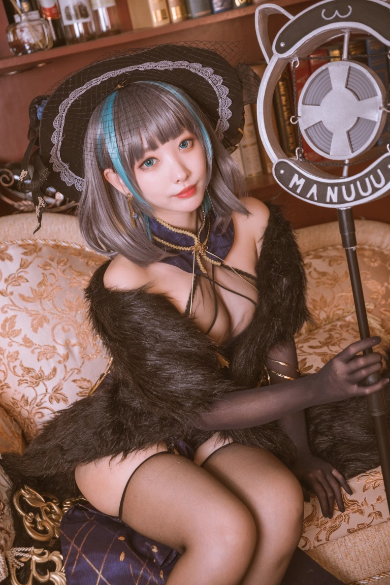 宮本桜《柴郡旗袍 音乐绚烂CaitSith》写真图集 20P｜在线预览与图包下载