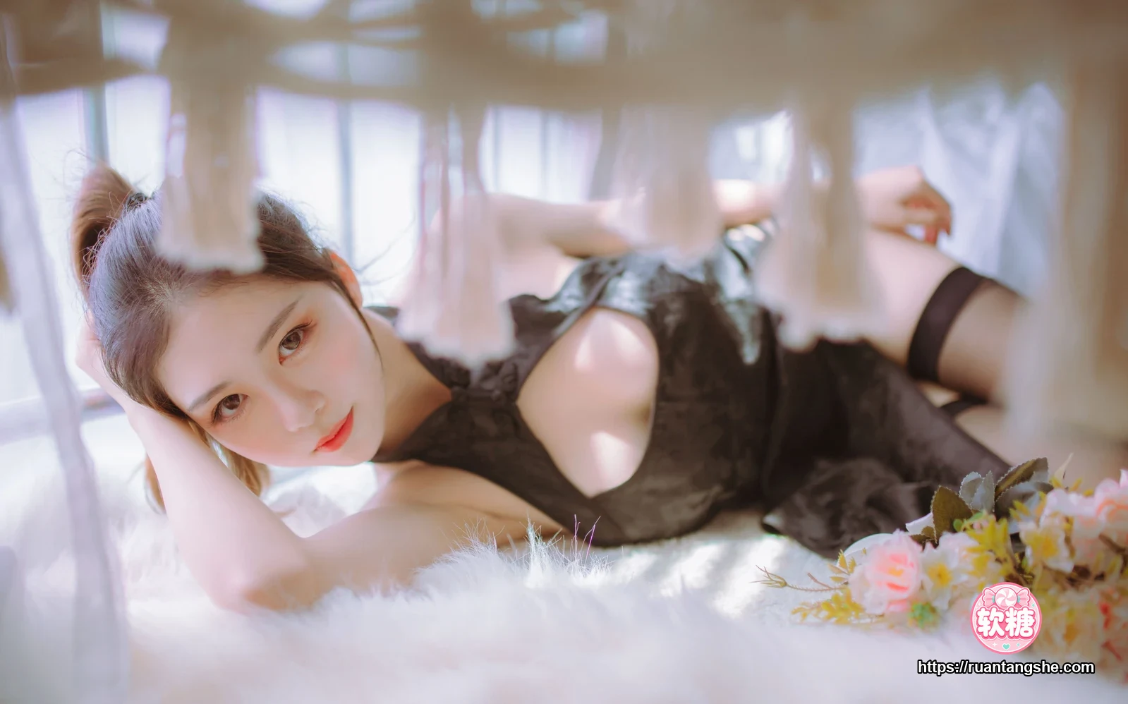 不呆猫 不呆猫 NO.002 - 黑白旗袍双子(&抖娘)