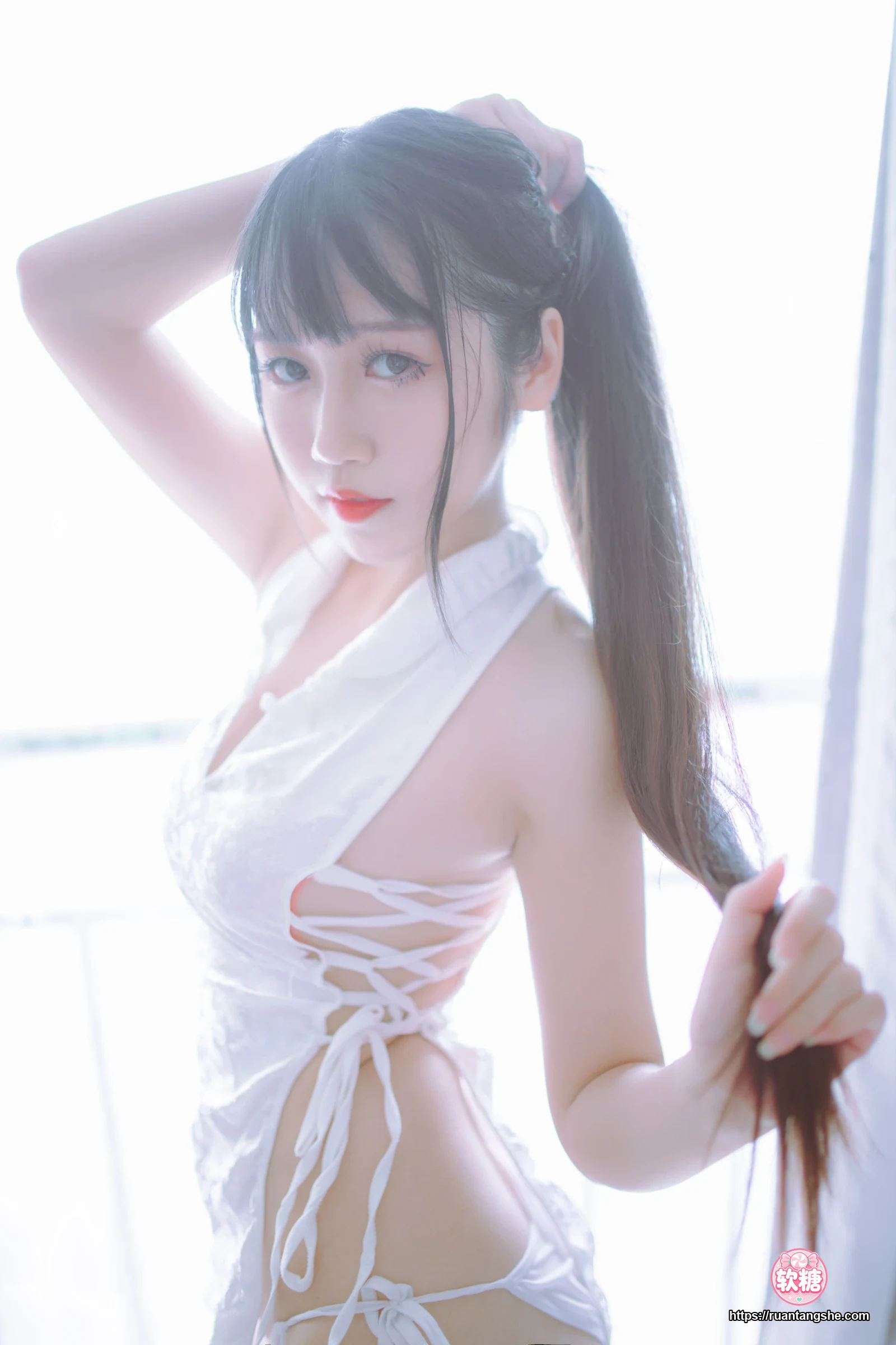不呆猫 不呆猫 NO.002 - 黑白旗袍双子(&抖娘)