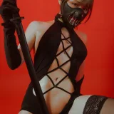 七月喵子《被捆的忍者》写真图集 60P+1V｜在线预览与图包下载