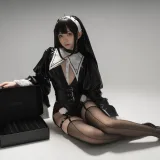 花铃《杀戮修女》写真图集 89P｜在线预览与图包下载