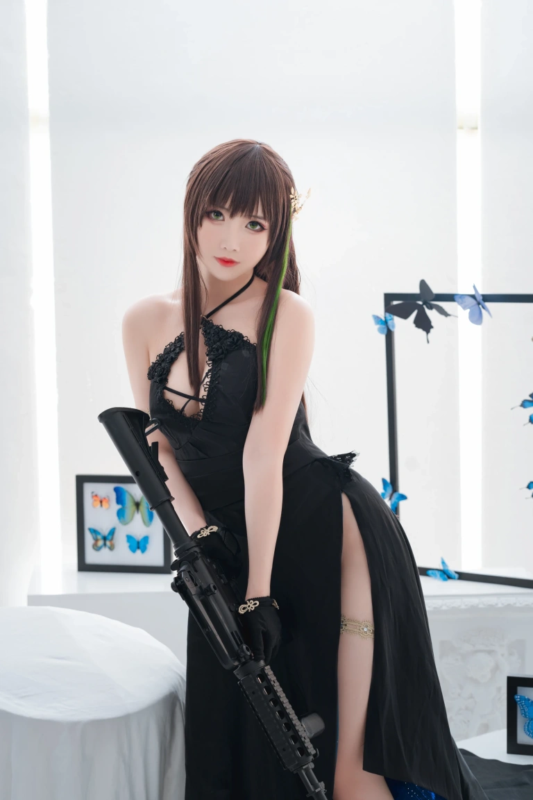 面饼仙儿《M4A1》写真图集 21P｜在线预览与图包下载