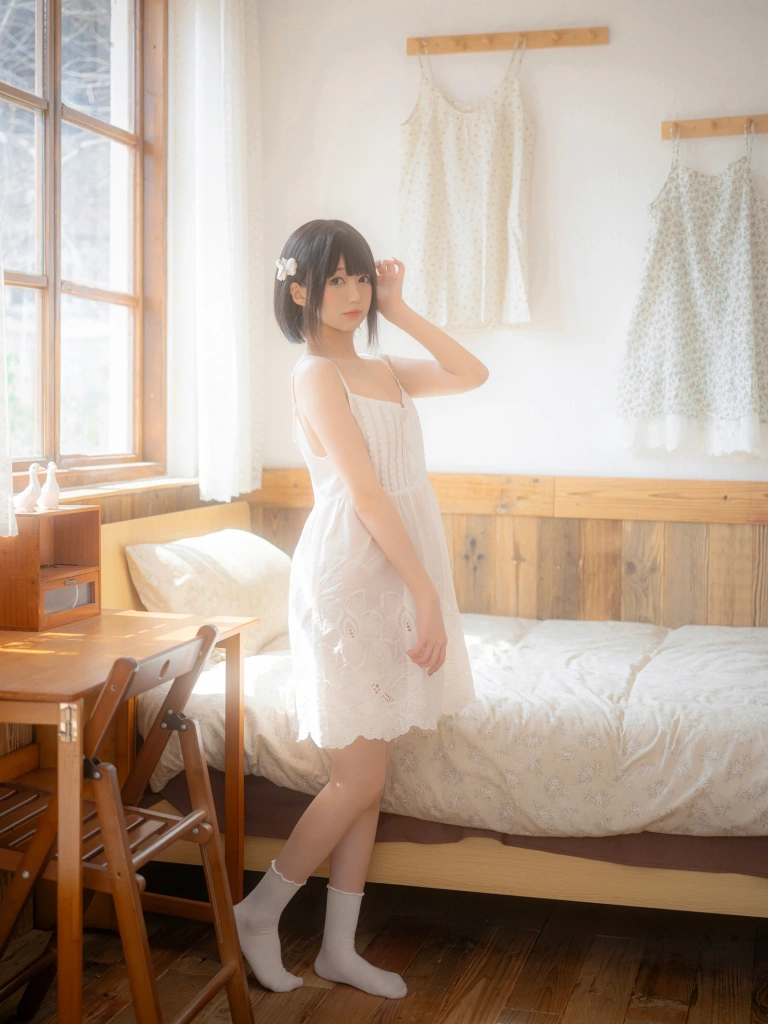 雫しずく《夏休み日記》写真图集 100P｜在线预览与图包下载