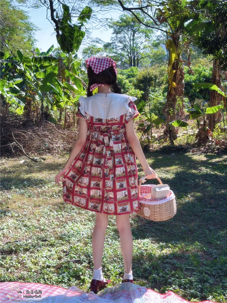 麻薯好吃《野餐篮の最后一层》写真图集 109P｜在线预览与图包下载