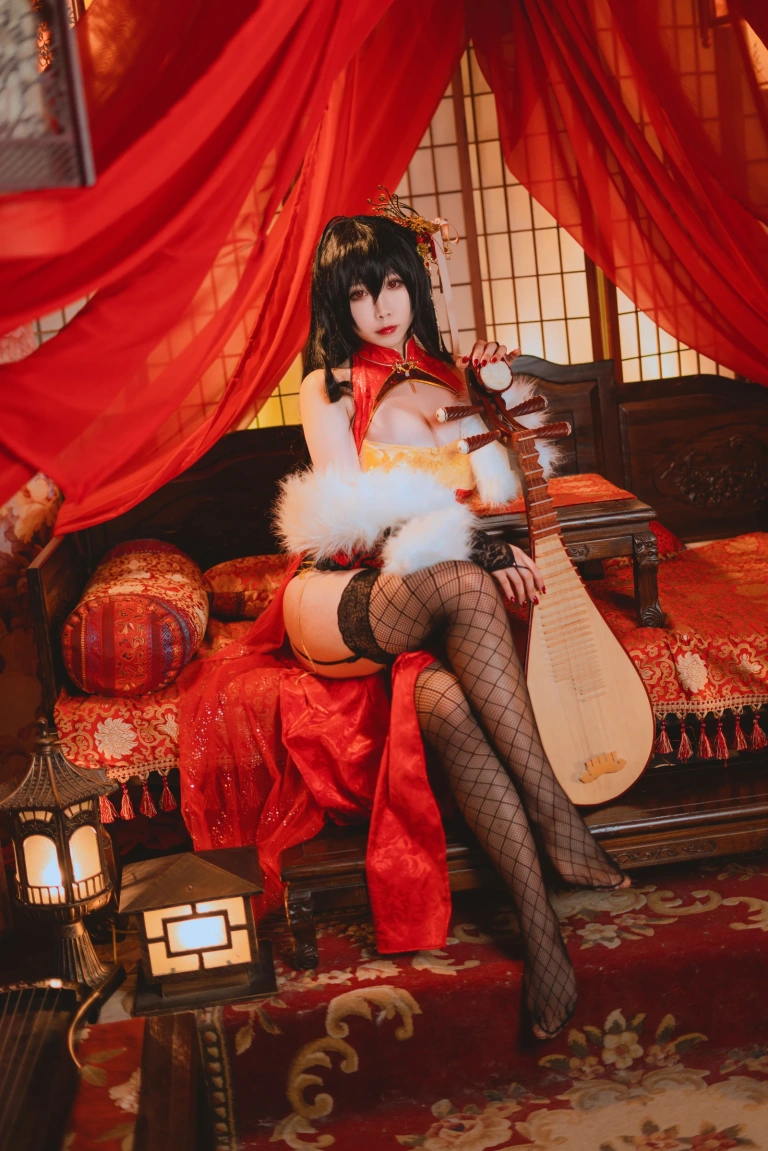贞子蜜桃《大凤旗袍》写真图集 10P｜在线预览与图包下载