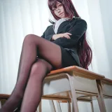 蜜汁猫裘《师匠教师》写真图集 11P｜在线预览与图包下载