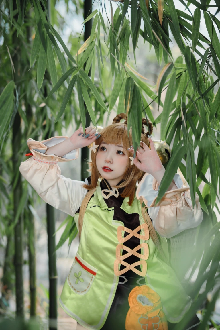 花铃《原神 瑶瑶》写真图集 15P｜在线预览与图包下载