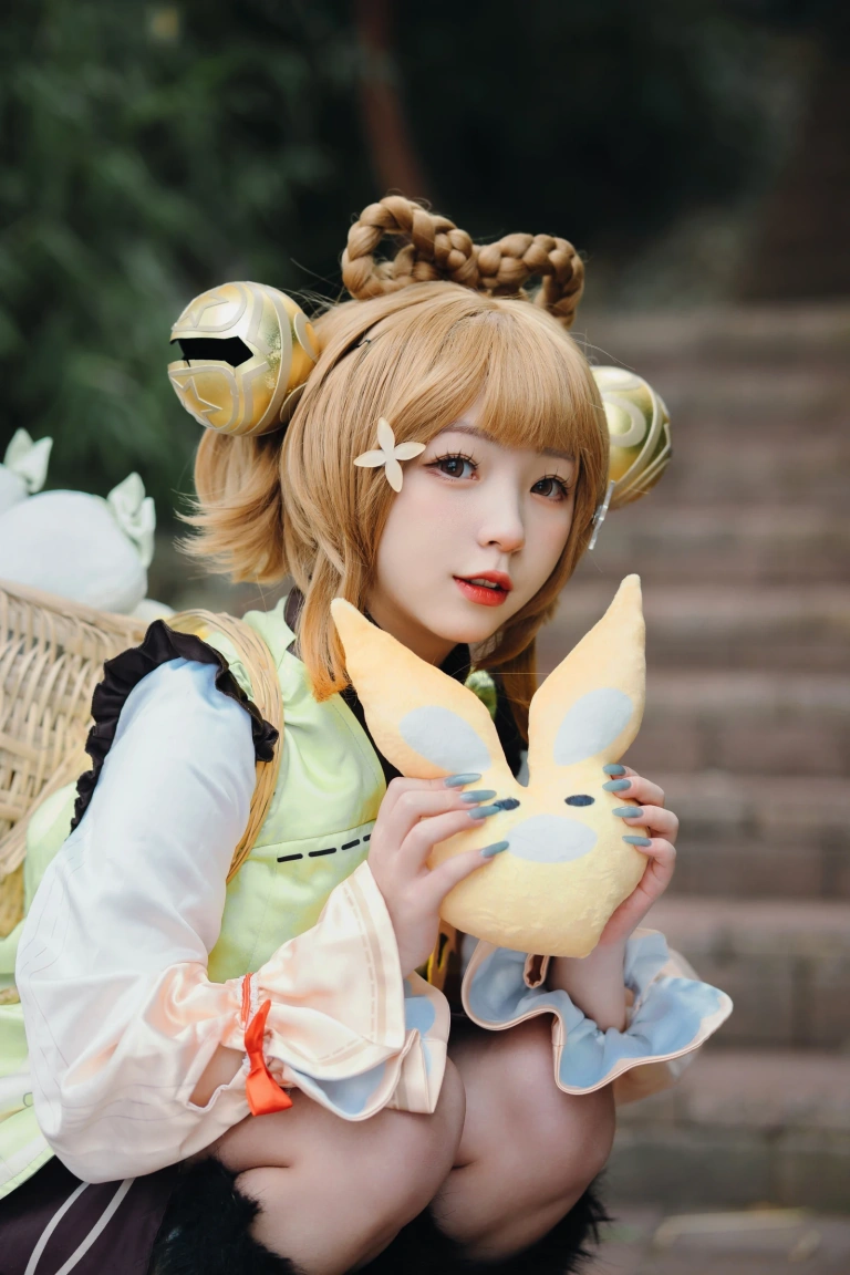 花铃《原神 瑶瑶》写真图集 15P｜在线预览与图包下载