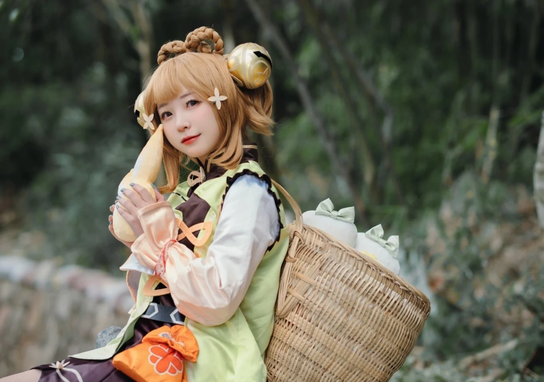 花铃《原神 瑶瑶》写真图集 15P｜在线预览与图包下载