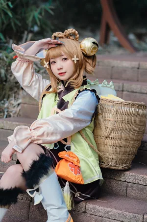 花铃《原神 瑶瑶》写真图集 15P｜在线预览与图包下载