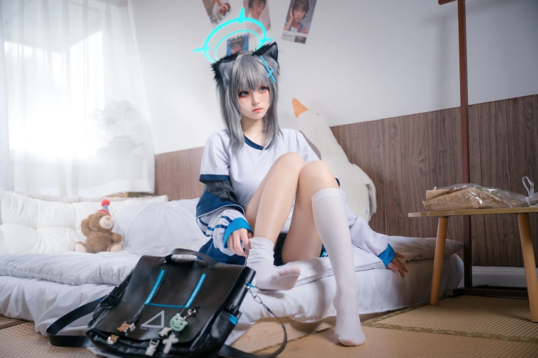 九柒喵《体操服白子》写真图集 17P｜在线预览与图包下载