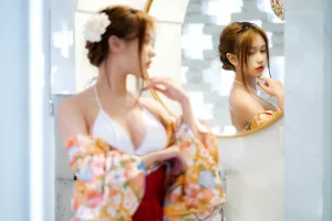 一北亦北《和服泳装》写真图集 26P+1V｜在线预览与图包下载