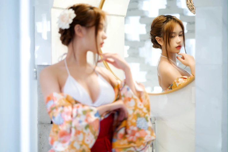 一北亦北《和服泳装》写真图集 26P+1V｜在线预览与图包下载