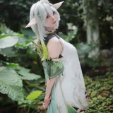 上杉绘黎落《原神 纳西妲》写真图集 46P｜在线预览与图包下载