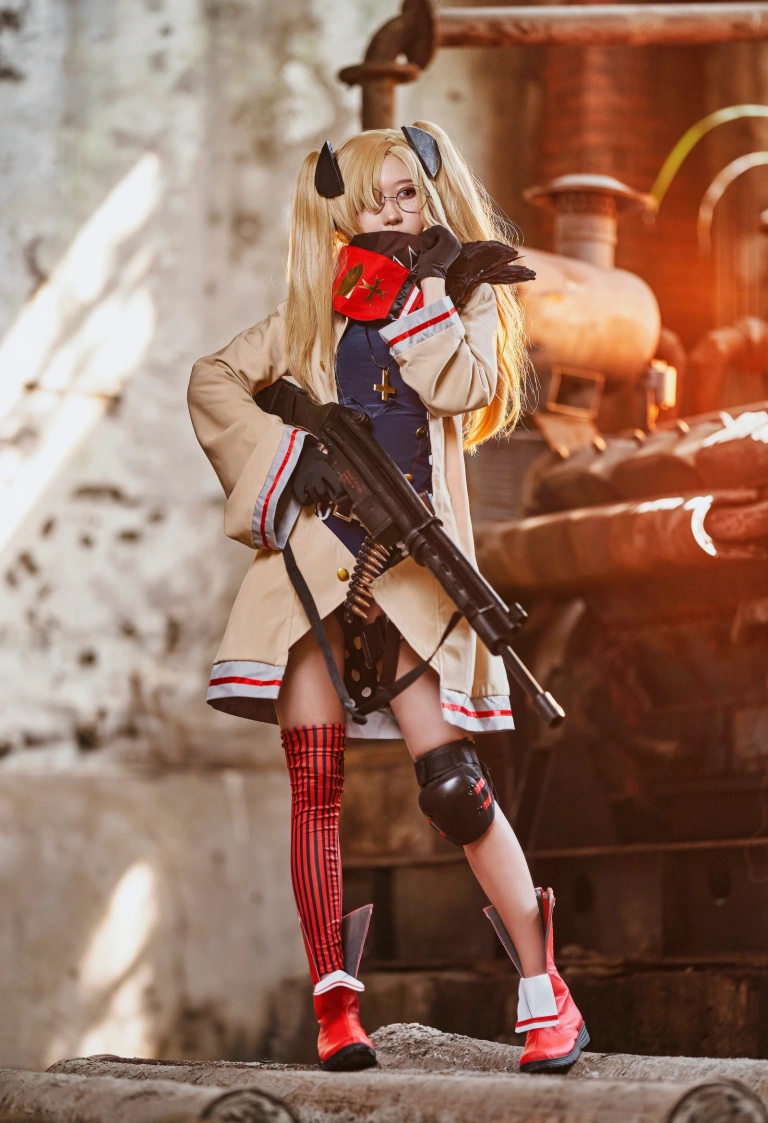 阿包也是兔娘《少女前线 HK21》写真图集 8P｜在线预览与图包下载