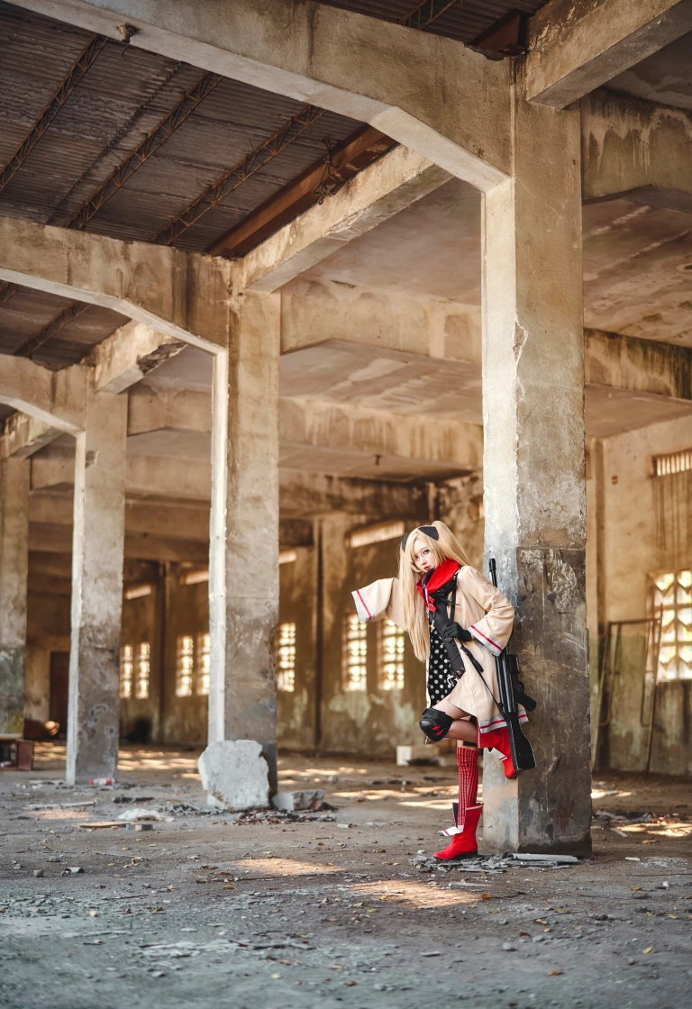 阿包也是兔娘《少女前线 HK21》写真图集 8P｜在线预览与图包下载