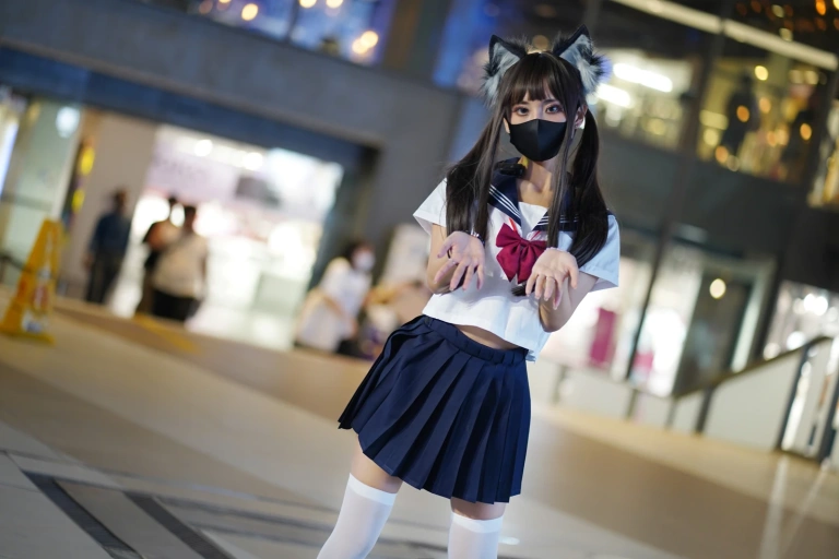 三水子《JK猫猫》写真图集 74P｜在线预览与图包下载