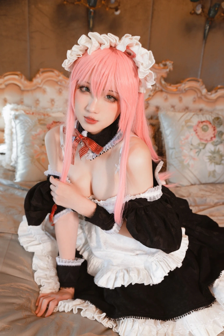 瓦斯塔亚小龙虾《女仆》写真图集 15P｜在线预览与图包下载