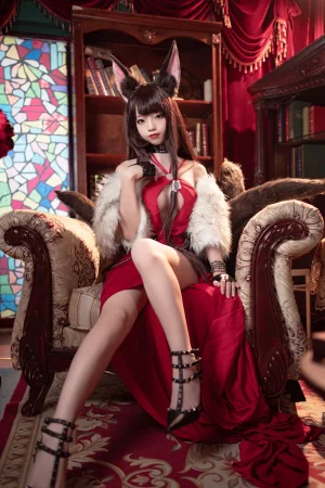 狐玖玖《碧蓝航线 赤城》写真图集 17P｜在线预览与图包下载