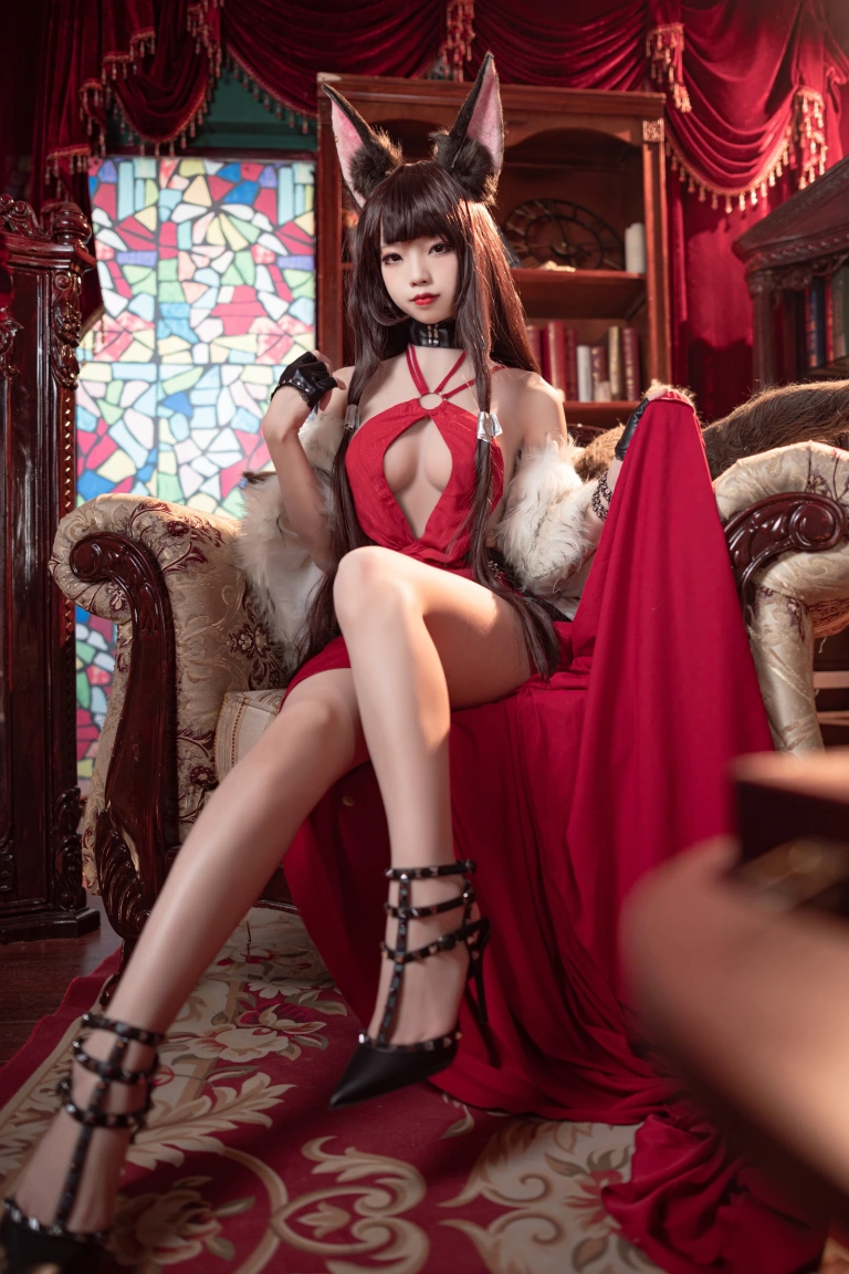 狐玖玖《碧蓝航线 赤城》写真图集 17P｜在线预览与图包下载