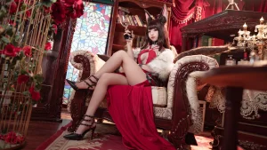 狐玖玖《碧蓝航线 赤城》写真图集 17P｜在线预览与图包下载