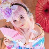 蜜汁猫裘《索尼子和服》写真图集 19P｜在线预览与图包下载