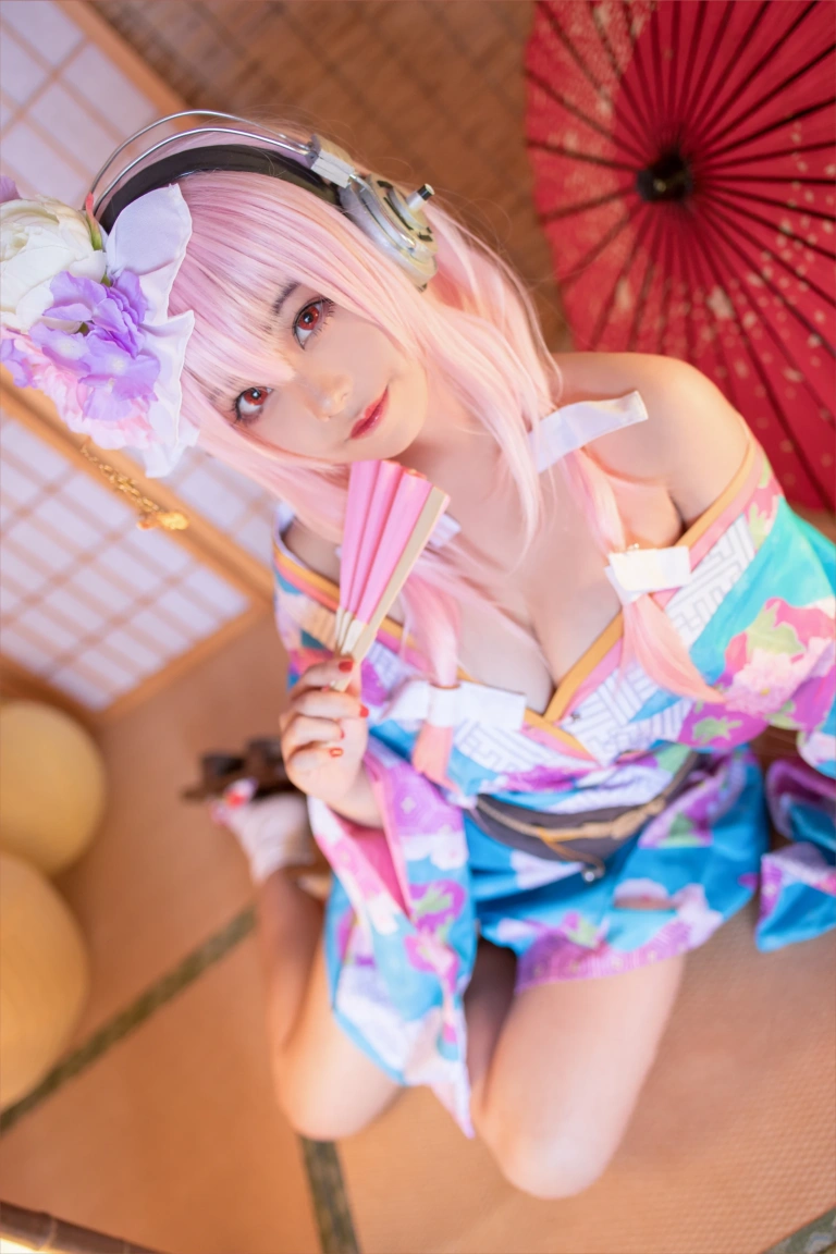 蜜汁猫裘《索尼子和服》写真图集 19P｜在线预览与图包下载